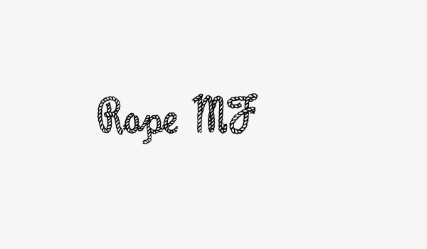 Rope MF Font