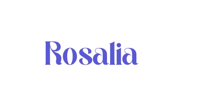 Rosalia Font Download