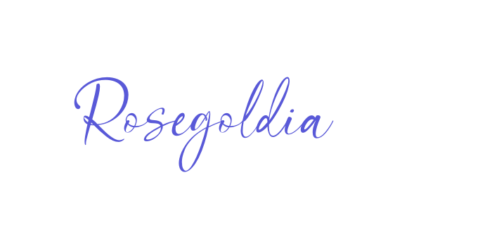 Download Rosegoldia Font