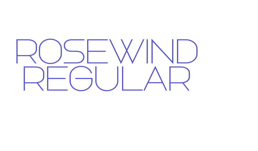 Rosewind Regular Font Download