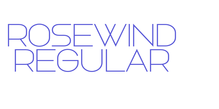 Rosewind Regular Font Download