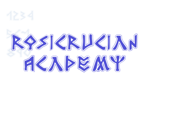 Rosicrucian Academy Font Download