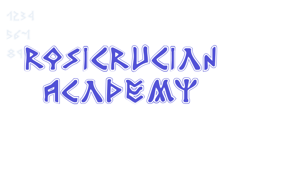 Rosicrucian Academy-font-download