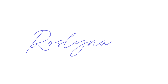 Roslyna Font