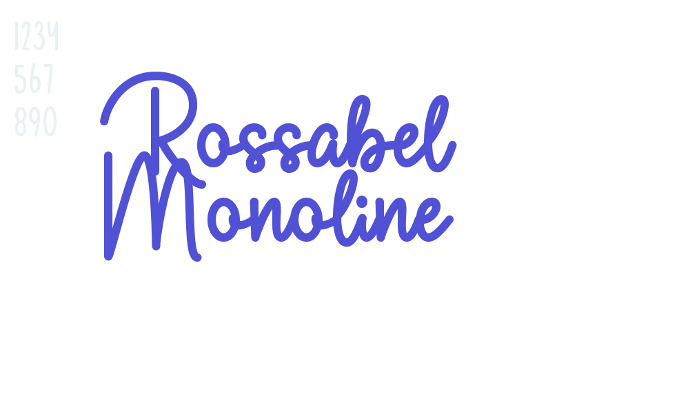 Rossabel Monoline-font-download