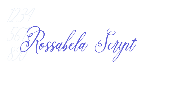 Rossabela Script font free