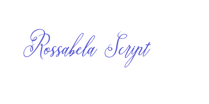 Rossabela Script Font Download