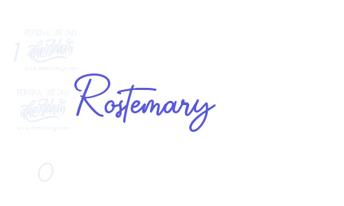 Rostemary Font