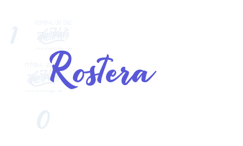 Rostera Font Download