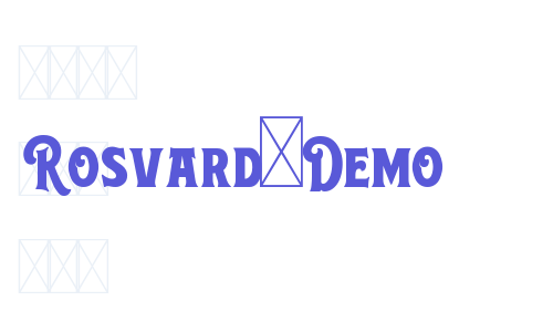 Rosvard-Demo Font Download