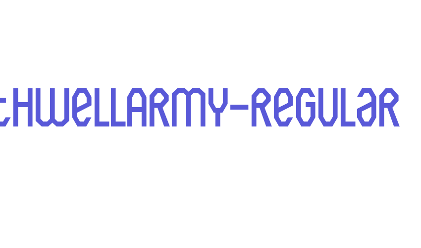 RothwellArmy-Regular Font