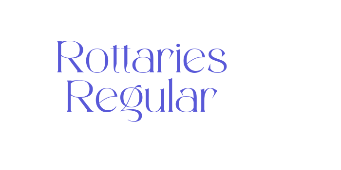 Rottaries Regular Font Download