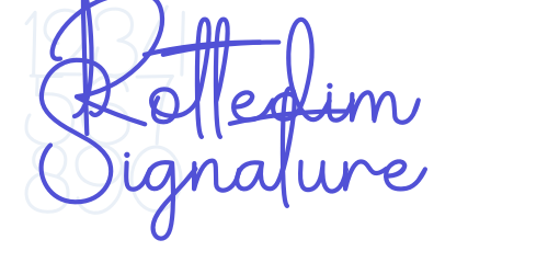 Rottedim Signature-font-download