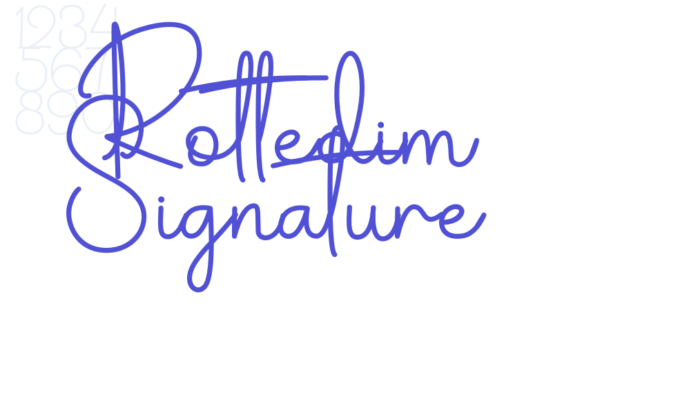 Rottedim Signature-font-download