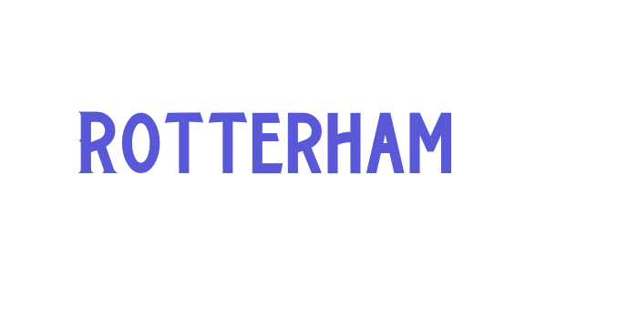 Rotterham Font Download