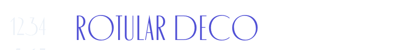 Rotular Deco-font