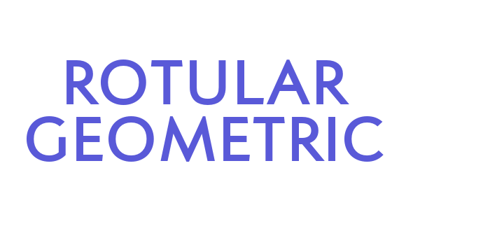 Rotular Geometric Font Download