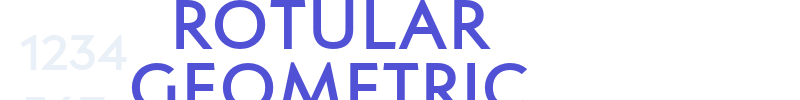 Rotular Geometric-font