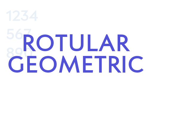 Rotular Geometric