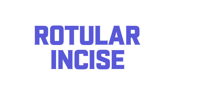 Rotular Incise Font Download