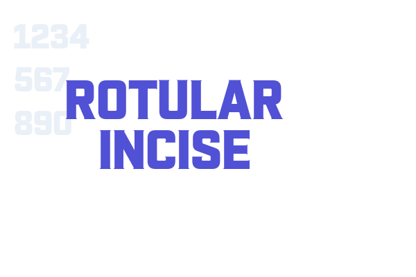 Rotular Incise