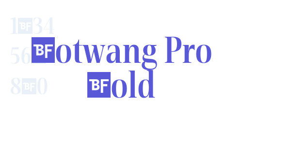 Rotwang Pro Bold font free