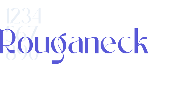 Rouganeck font