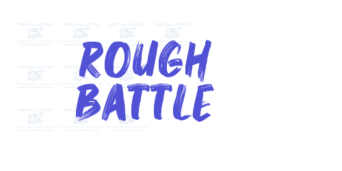 Rough Battle-font-download