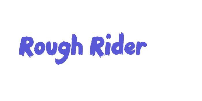 Rough Rider Font Download