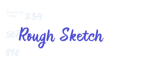 Rough Sketch-font-download