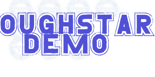 Roughstar Demo-font-download