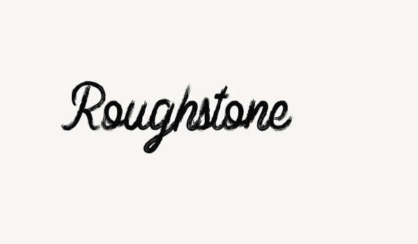 Roughstone Font