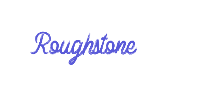 Roughstone Font Download