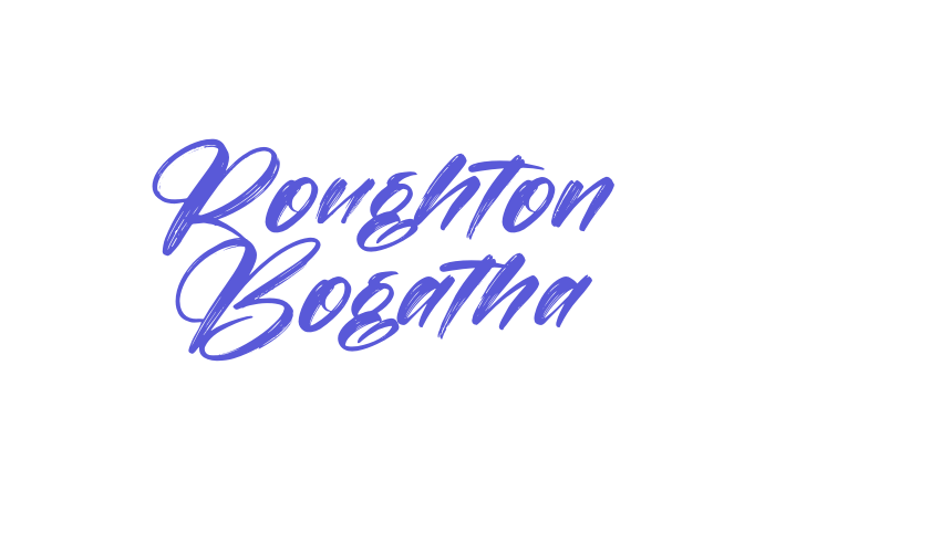 Roughton Bogatha Font Download