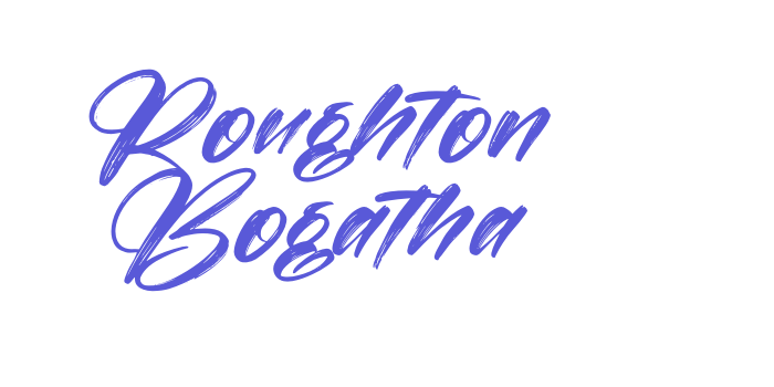 Roughton Bogatha Font