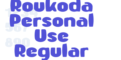 Roukoda Personal Use Regular-font-download