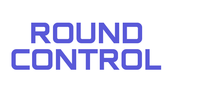 Round Control Font