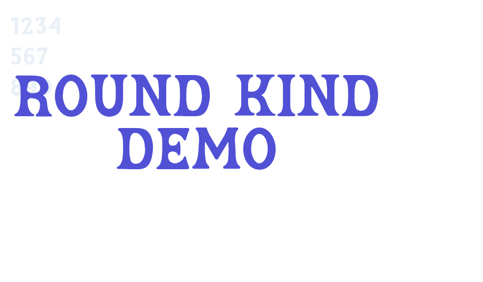 Round Kind Demo-font-download