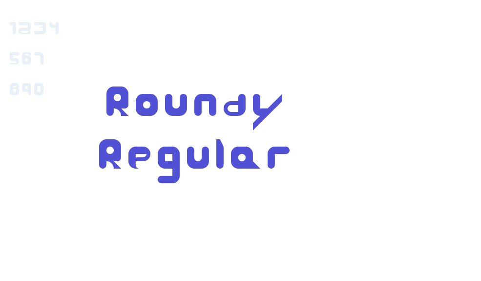 Roundy Regular-font-download