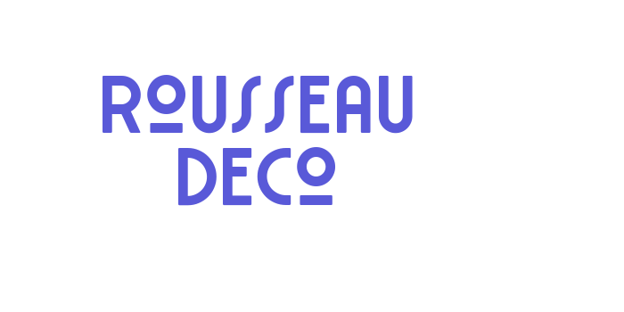 Rousseau Deco Font Download