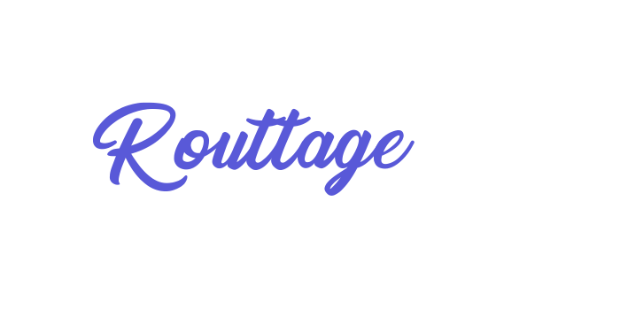 Routtage Font Download