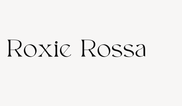 Roxie Rossa Font