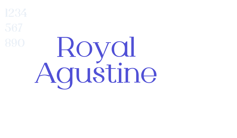 Royal Agustine-font-download