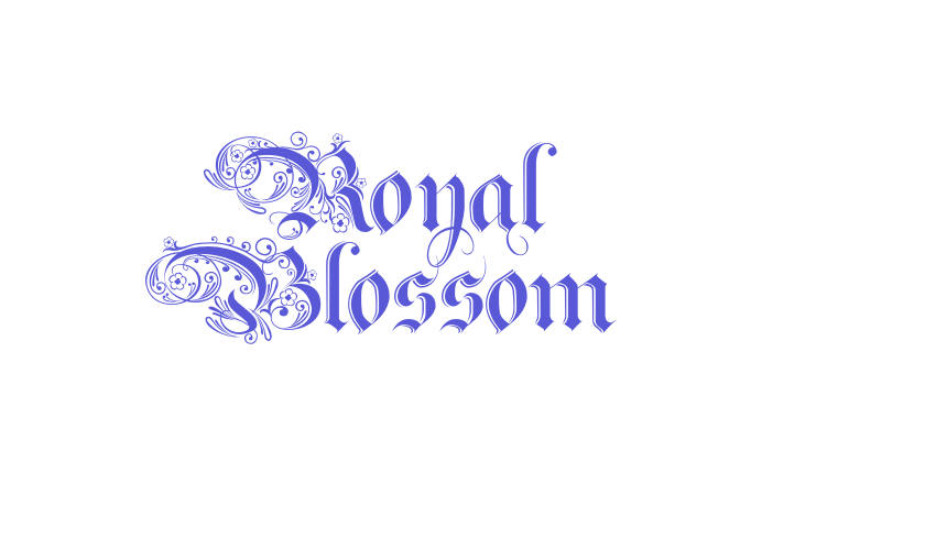 Royal Blossom Font Download