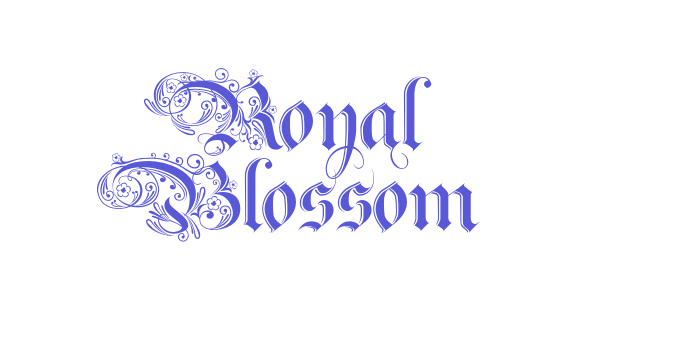 Royal Blossom Font Download