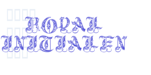Royal Initialen-font-download