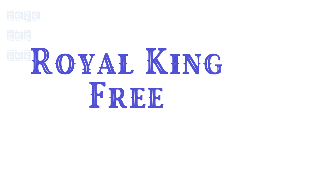 Royal King Free-font-download