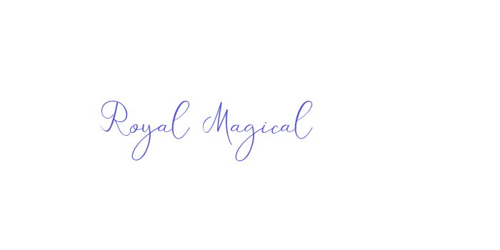 Royal Magical Font Download