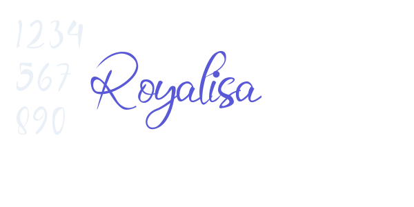 Royalisa font free