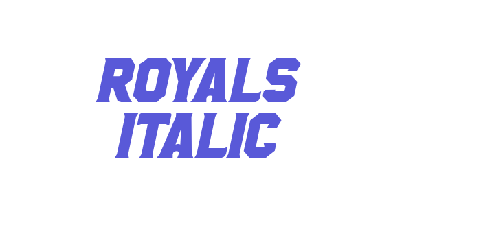 Royals Italic Font Download